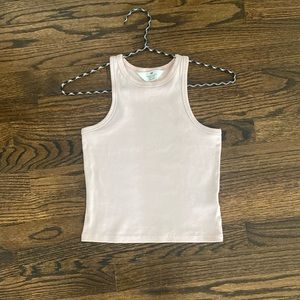 Pink Ribbed H&M Tank Top